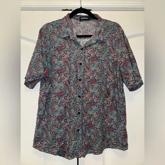 PAISLEY Button Up - Picture 2 of 6